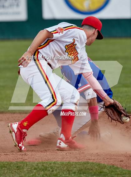 Thumbnail 2 in Christian Brothers vs. Jesuit (Albie Swingin’ For Life) photogallery.