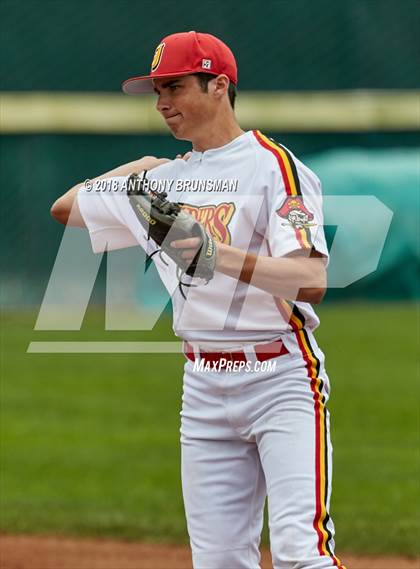 Thumbnail 2 in Christian Brothers vs. Jesuit (Albie Swingin’ For Life) photogallery.