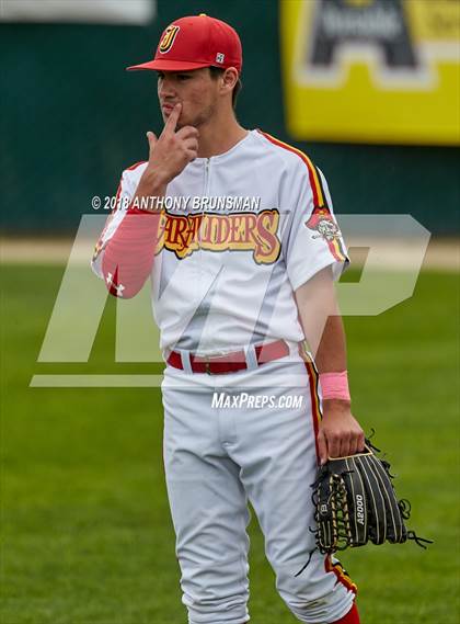 Thumbnail 1 in Christian Brothers vs. Jesuit (Albie Swingin’ For Life) photogallery.