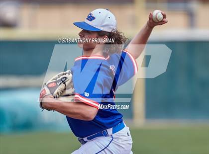 Thumbnail 3 in Christian Brothers vs. Jesuit (Albie Swingin’ For Life) photogallery.
