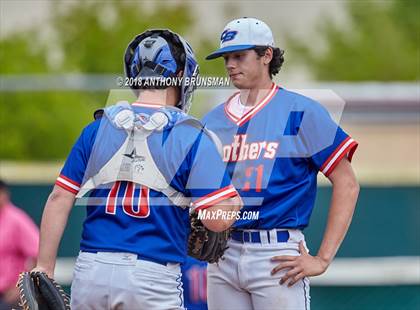 Thumbnail 1 in Christian Brothers vs. Jesuit (Albie Swingin’ For Life) photogallery.