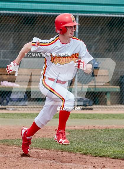 Thumbnail 3 in Christian Brothers vs. Jesuit (Albie Swingin’ For Life) photogallery.