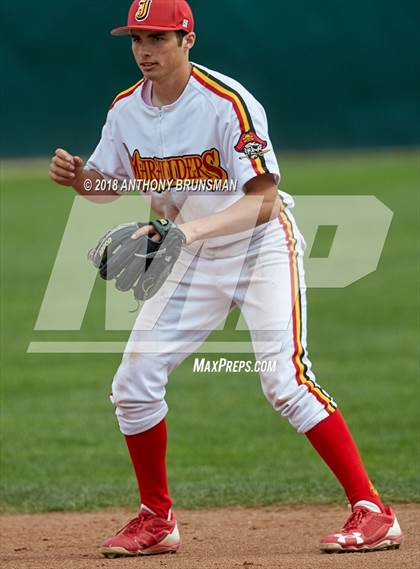 Thumbnail 3 in Christian Brothers vs. Jesuit (Albie Swingin’ For Life) photogallery.