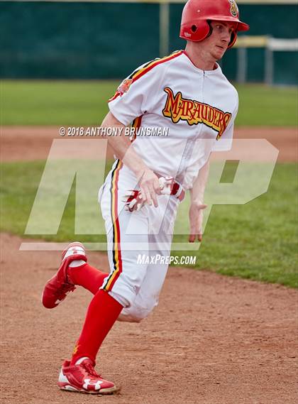 Thumbnail 1 in Christian Brothers vs. Jesuit (Albie Swingin’ For Life) photogallery.