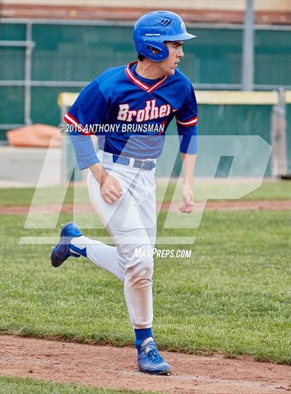 Thumbnail 3 in Christian Brothers vs. Jesuit (Albie Swingin’ For Life) photogallery.