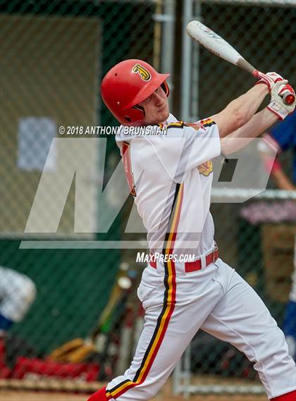 Thumbnail 3 in Christian Brothers vs. Jesuit (Albie Swingin’ For Life) photogallery.