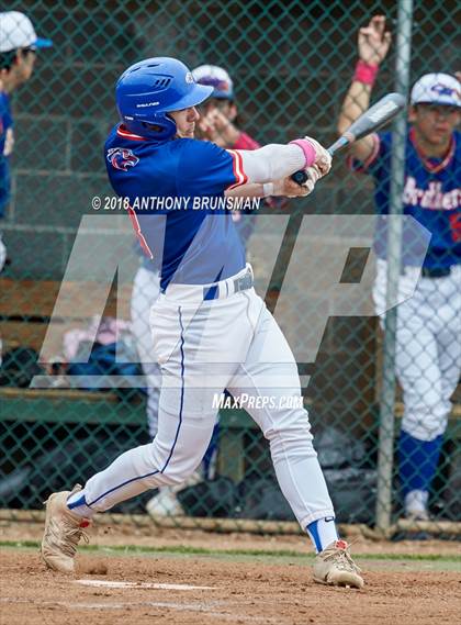 Thumbnail 3 in Christian Brothers vs. Jesuit (Albie Swingin’ For Life) photogallery.