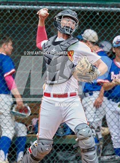 Thumbnail 1 in Christian Brothers vs. Jesuit (Albie Swingin’ For Life) photogallery.