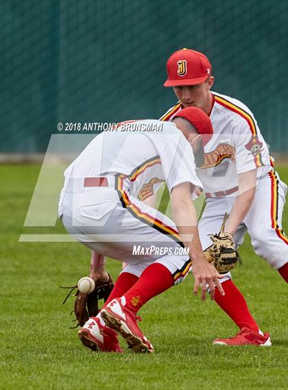 Thumbnail 1 in Christian Brothers vs. Jesuit (Albie Swingin’ For Life) photogallery.