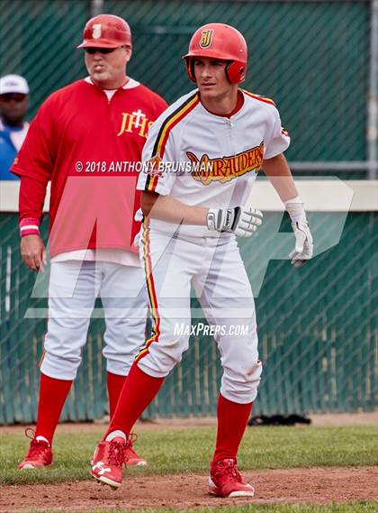 Thumbnail 2 in Christian Brothers vs. Jesuit (Albie Swingin’ For Life) photogallery.