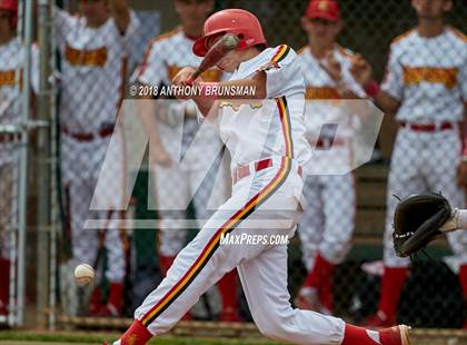 Thumbnail 1 in Christian Brothers vs. Jesuit (Albie Swingin’ For Life) photogallery.