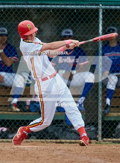 Thumbnail 1 in Christian Brothers vs. Jesuit (Albie Swingin’ For Life) photogallery.