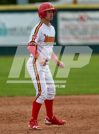 Thumbnail 2 in Christian Brothers vs. Jesuit (Albie Swingin’ For Life) photogallery.