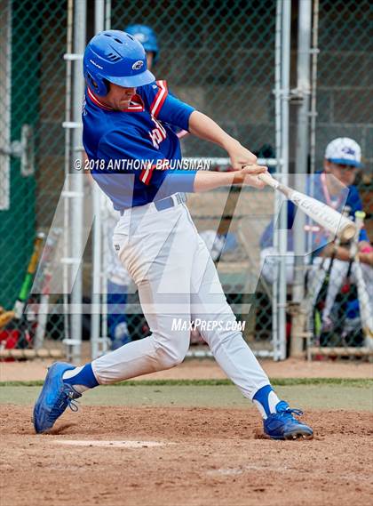 Thumbnail 1 in Christian Brothers vs. Jesuit (Albie Swingin’ For Life) photogallery.