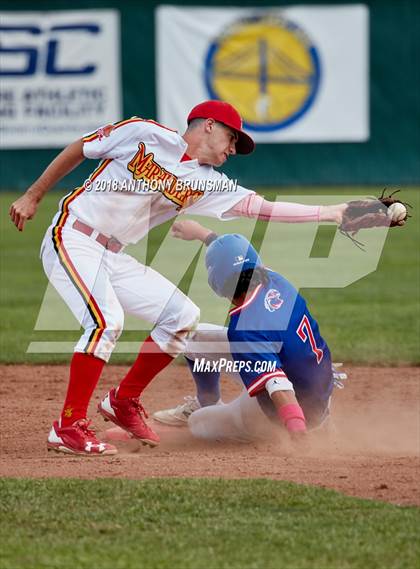 Thumbnail 1 in Christian Brothers vs. Jesuit (Albie Swingin’ For Life) photogallery.