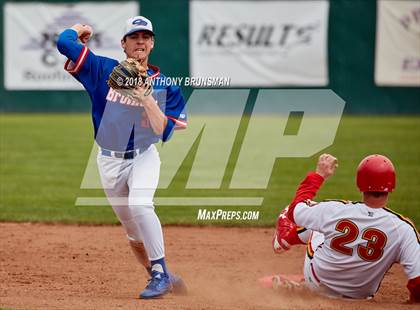 Thumbnail 3 in Christian Brothers vs. Jesuit (Albie Swingin’ For Life) photogallery.