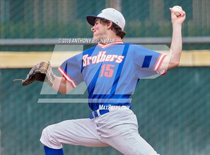 Thumbnail 3 in Christian Brothers vs. Jesuit (Albie Swingin’ For Life) photogallery.