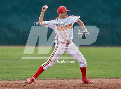 Thumbnail 1 in Christian Brothers vs. Jesuit (Albie Swingin’ For Life) photogallery.