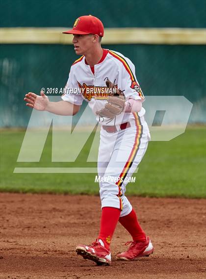 Thumbnail 1 in Christian Brothers vs. Jesuit (Albie Swingin’ For Life) photogallery.