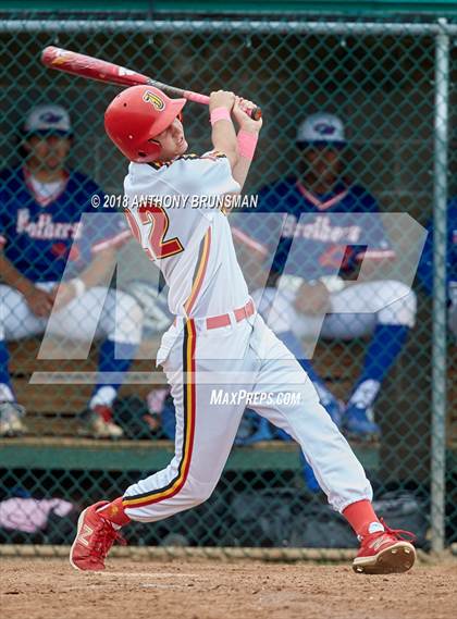 Thumbnail 1 in Christian Brothers vs. Jesuit (Albie Swingin’ For Life) photogallery.