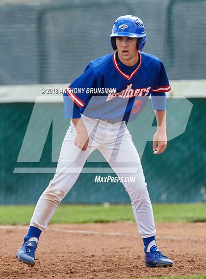 Thumbnail 1 in Christian Brothers vs. Jesuit (Albie Swingin’ For Life) photogallery.