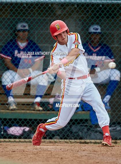 Thumbnail 2 in Christian Brothers vs. Jesuit (Albie Swingin’ For Life) photogallery.
