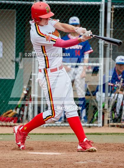 Thumbnail 1 in Christian Brothers vs. Jesuit (Albie Swingin’ For Life) photogallery.