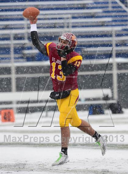 Thumbnail 1 in Brookfield vs. St. Joseph (CIAC Class M Final) photogallery.