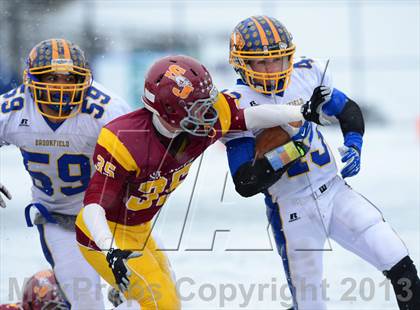 Thumbnail 2 in Brookfield vs. St. Joseph (CIAC Class M Final) photogallery.