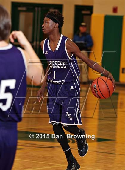 Thumbnail 2 in Northview Academy vs Tennessee School For The Deaf (TSSAA D2A Quarterfinals) photogallery.
