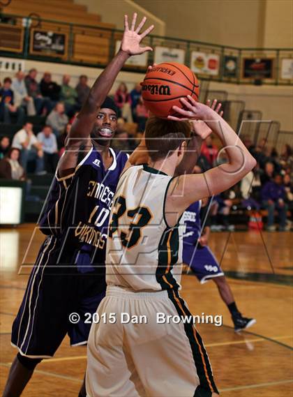 Thumbnail 2 in Northview Academy vs Tennessee School For The Deaf (TSSAA D2A Quarterfinals) photogallery.