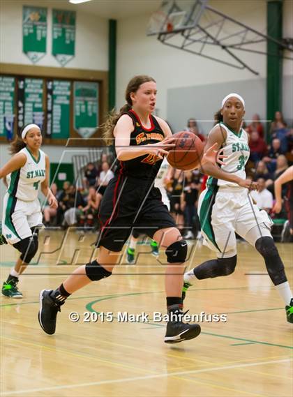 Thumbnail 3 in St. Francis @ St. Mary's (CIF SJS Division 1 Playoff) photogallery.