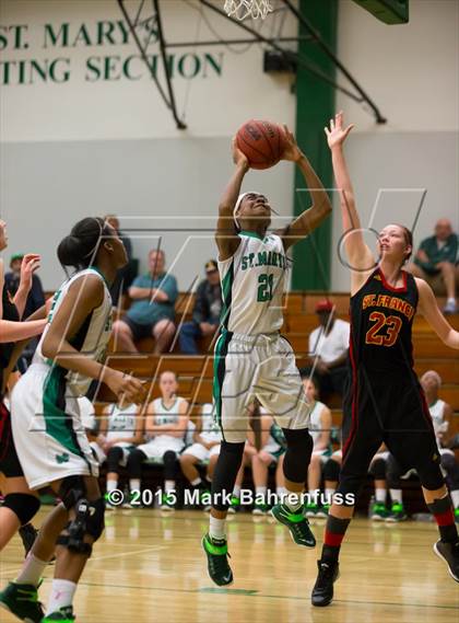 Thumbnail 2 in St. Francis @ St. Mary's (CIF SJS Division 1 Playoff) photogallery.