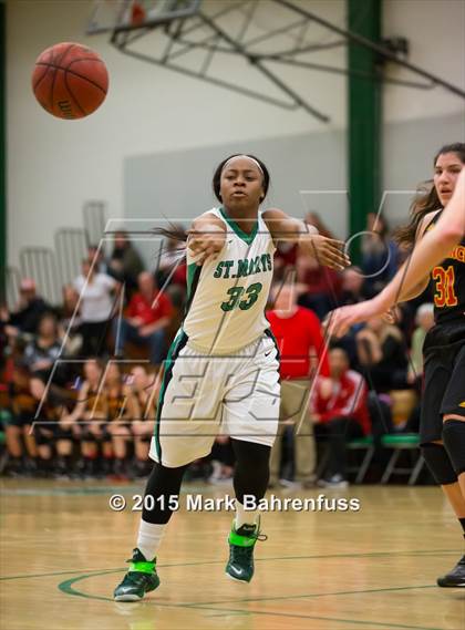 Thumbnail 3 in St. Francis @ St. Mary's (CIF SJS Division 1 Playoff) photogallery.