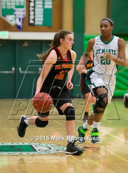 Thumbnail 2 in St. Francis @ St. Mary's (CIF SJS Division 1 Playoff) photogallery.