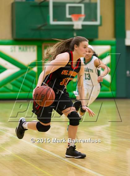Thumbnail 1 in St. Francis @ St. Mary's (CIF SJS Division 1 Playoff) photogallery.