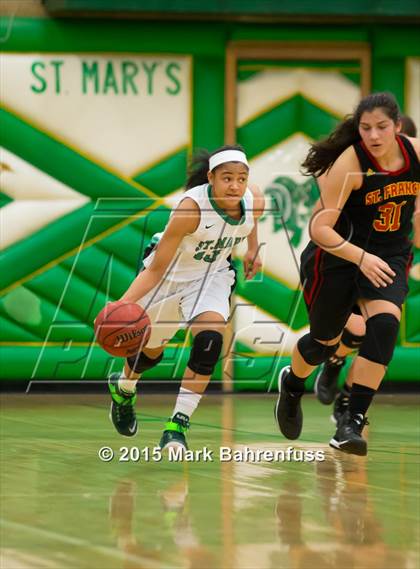 Thumbnail 2 in St. Francis @ St. Mary's (CIF SJS Division 1 Playoff) photogallery.
