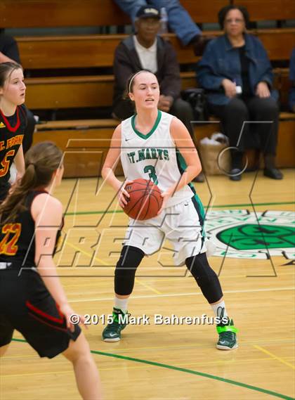 Thumbnail 2 in St. Francis @ St. Mary's (CIF SJS Division 1 Playoff) photogallery.