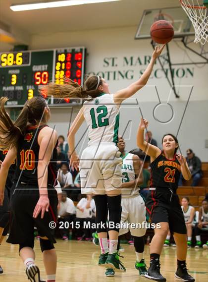 Thumbnail 2 in St. Francis @ St. Mary's (CIF SJS Division 1 Playoff) photogallery.