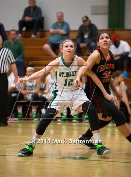 Thumbnail 2 in St. Francis @ St. Mary's (CIF SJS Division 1 Playoff) photogallery.