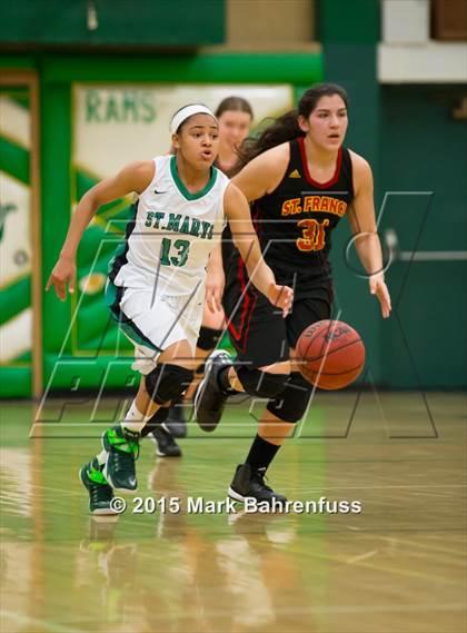 Thumbnail 3 in St. Francis @ St. Mary's (CIF SJS Division 1 Playoff) photogallery.
