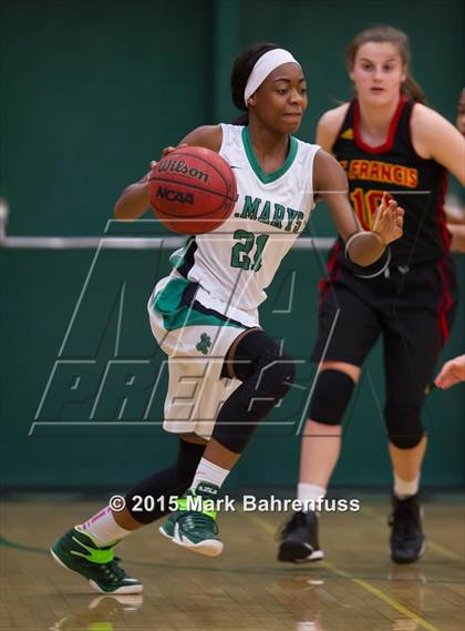 Thumbnail 3 in St. Francis @ St. Mary's (CIF SJS Division 1 Playoff) photogallery.