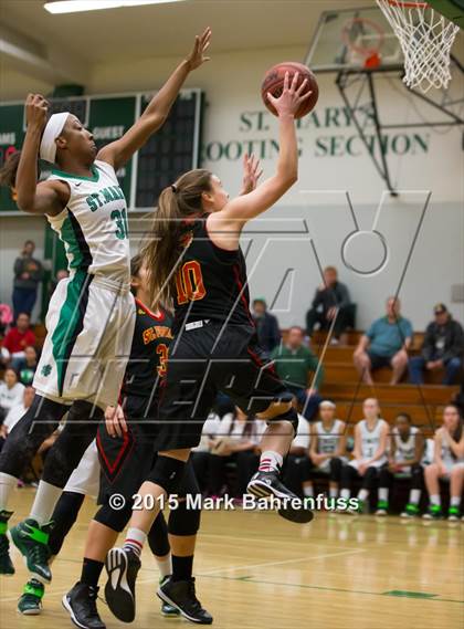 Thumbnail 3 in St. Francis @ St. Mary's (CIF SJS Division 1 Playoff) photogallery.