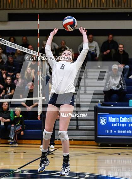 Thumbnail 2 in Miramonte @ Marin Catholic (CIF NCS D3 Playoff) photogallery.