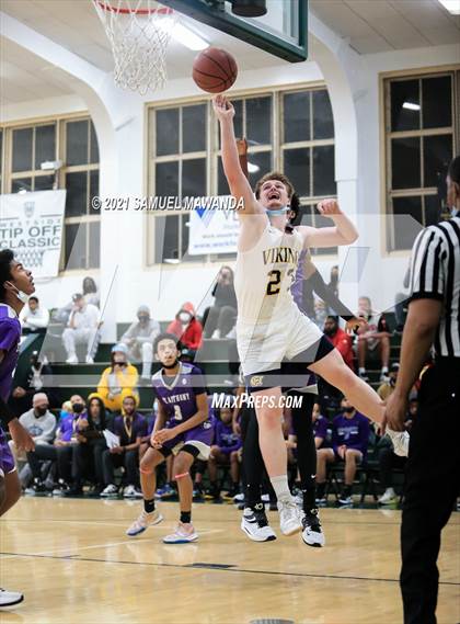 Thumbnail 3 in Campbell Hall vs St. Anthony (West Side Tip Off Classic) photogallery.