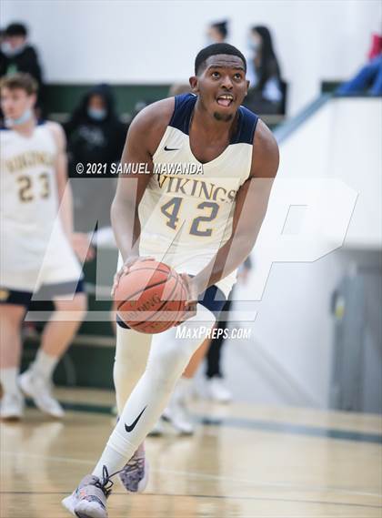 Thumbnail 2 in Campbell Hall vs St. Anthony (West Side Tip Off Classic) photogallery.