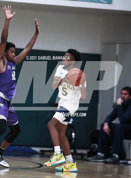 Thumbnail 2 in Campbell Hall vs St. Anthony (West Side Tip Off Classic) photogallery.