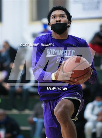 Thumbnail 1 in Campbell Hall vs St. Anthony (West Side Tip Off Classic) photogallery.