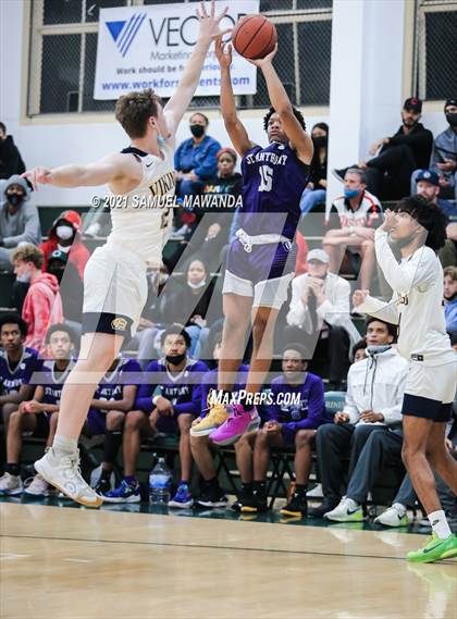 Thumbnail 3 in Campbell Hall vs St. Anthony (West Side Tip Off Classic) photogallery.