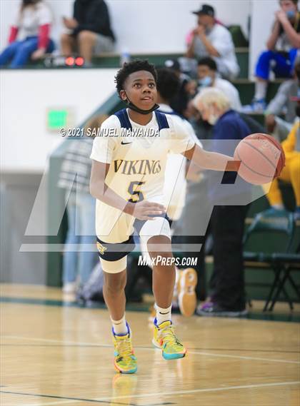 Thumbnail 2 in Campbell Hall vs St. Anthony (West Side Tip Off Classic) photogallery.